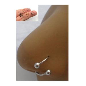 16G 18G 20G Złoty Czarny Srebrny Kolczyk do nosa Kolczyk do nosa Kolczyk do nosa 20 gauge 18 gauge 16 gauge Kolczyk do nosa