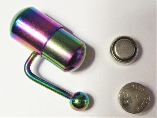 Clitorial Clit Hood Bar VCH Vertical Rose Gold Yellow Gold Multi
