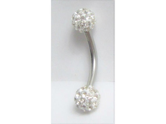 Clitoral Clitorial Clit Hood Bar VCH Diamond Vertical Clear