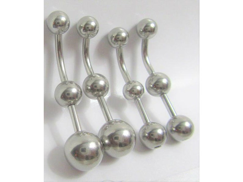 VCH Jewelry Vertical Hood Stimulation Balls VCH Ring Bar Clit Hood Clitoral 14 Gauge 14g Intimate Jewelry 