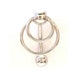 VCH Jewelry Vertical Hood Surgical Steel Double Hoop Dangle Barbell VCH Clit Clitoral Hood Ring Jewelry 14 gauge Intimate Jewelry
