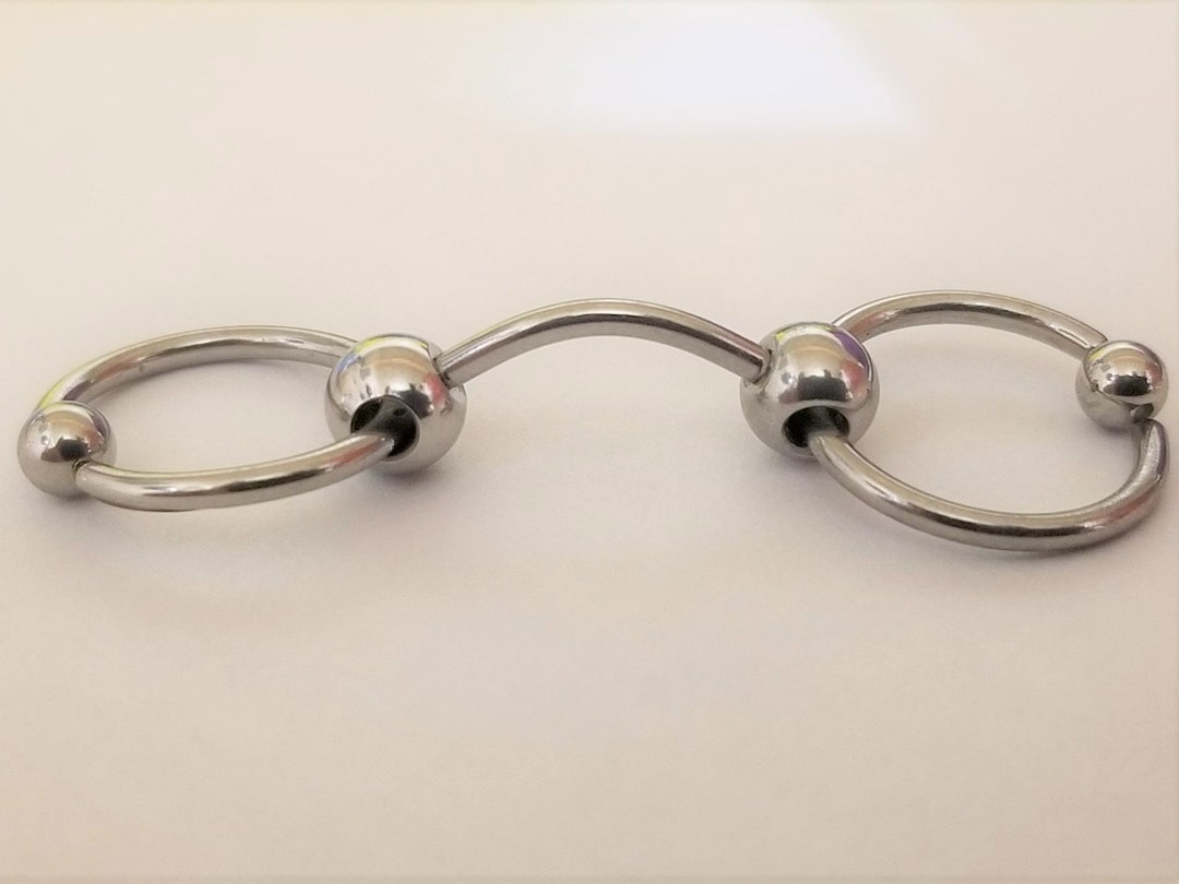 Bijoux génitaux masculins Piercing Prince Albert PA cerceaux de heurtoir de porte barre incurvée