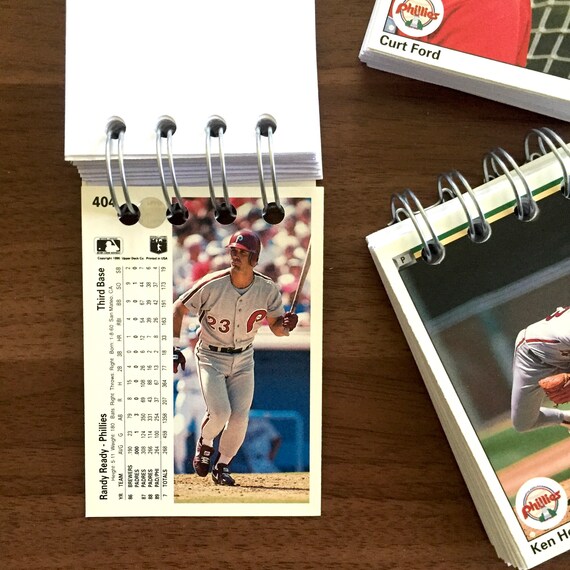 phillies baseball card binder Amazon.com: Baseball Card Binder with Sleeves 900 Pocket, Philadelphia Baseball Trading Card Holder Baseball Collector Album Sports Trading Card 3 Ring Binder Storage Book Folder Case : Office Products