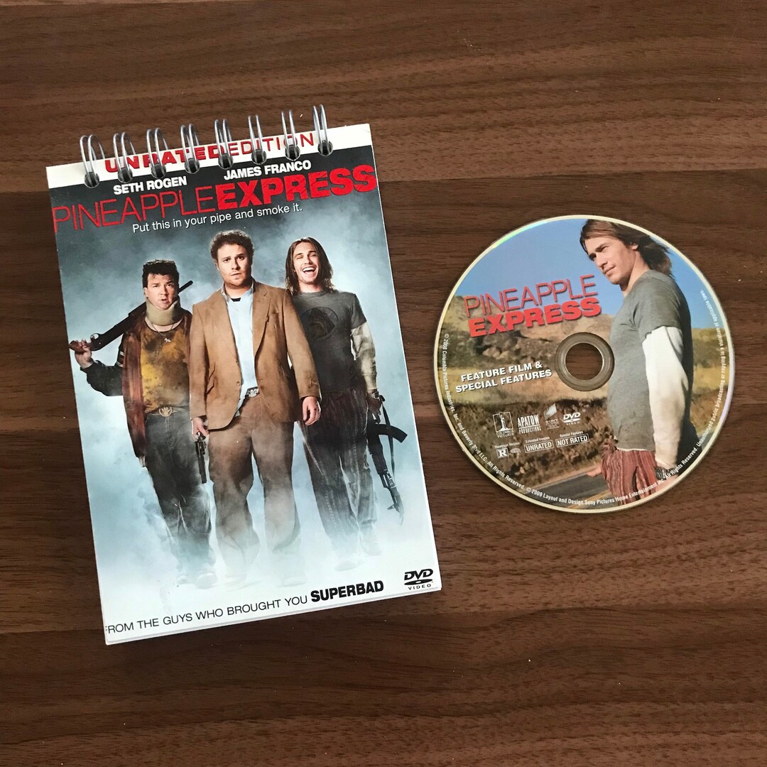 Pineapple Express Movie DVD Notebook Seth Rogen Favorite Movie Gift 00s