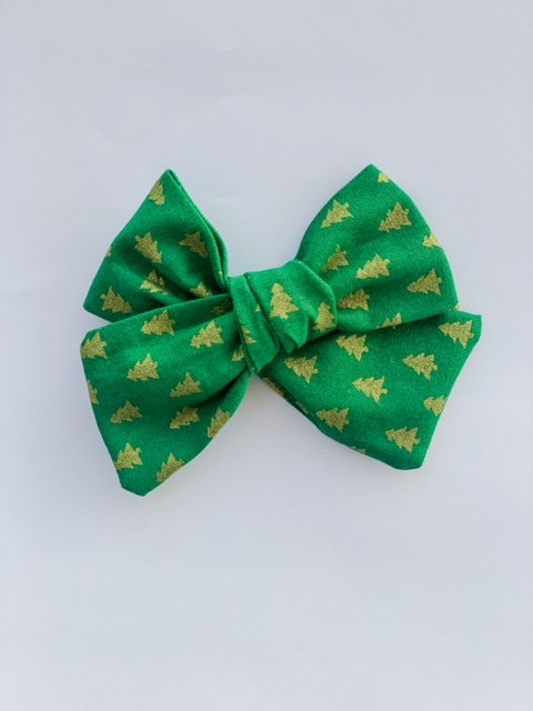 Christmas Tree Bow//christmas Tree Hair Bow//christmas Etsy