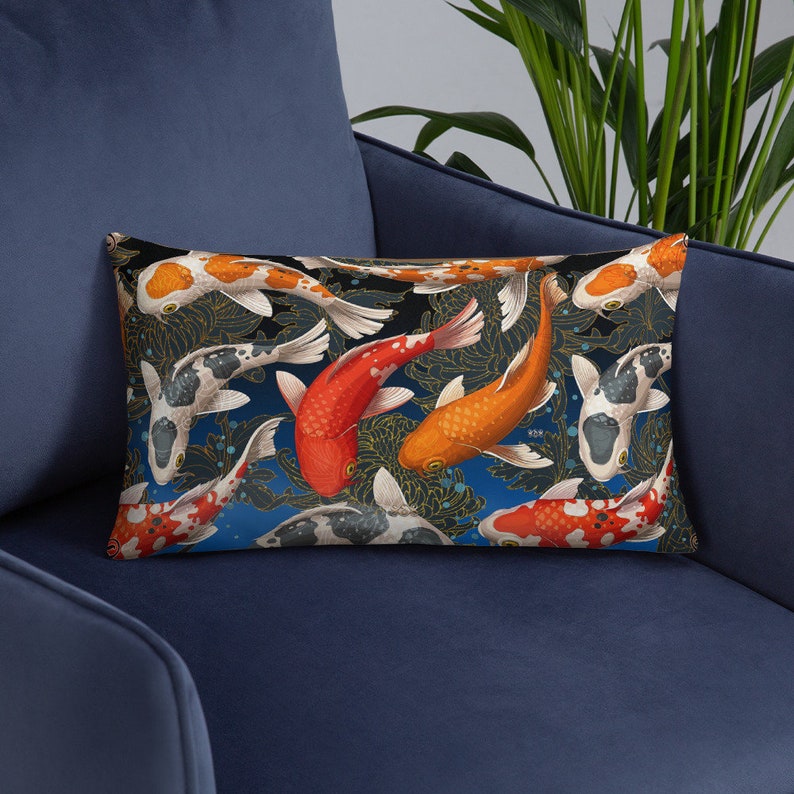Koi Fish Guide My Soul.. Printed Comforter Duvet Cover Etsy