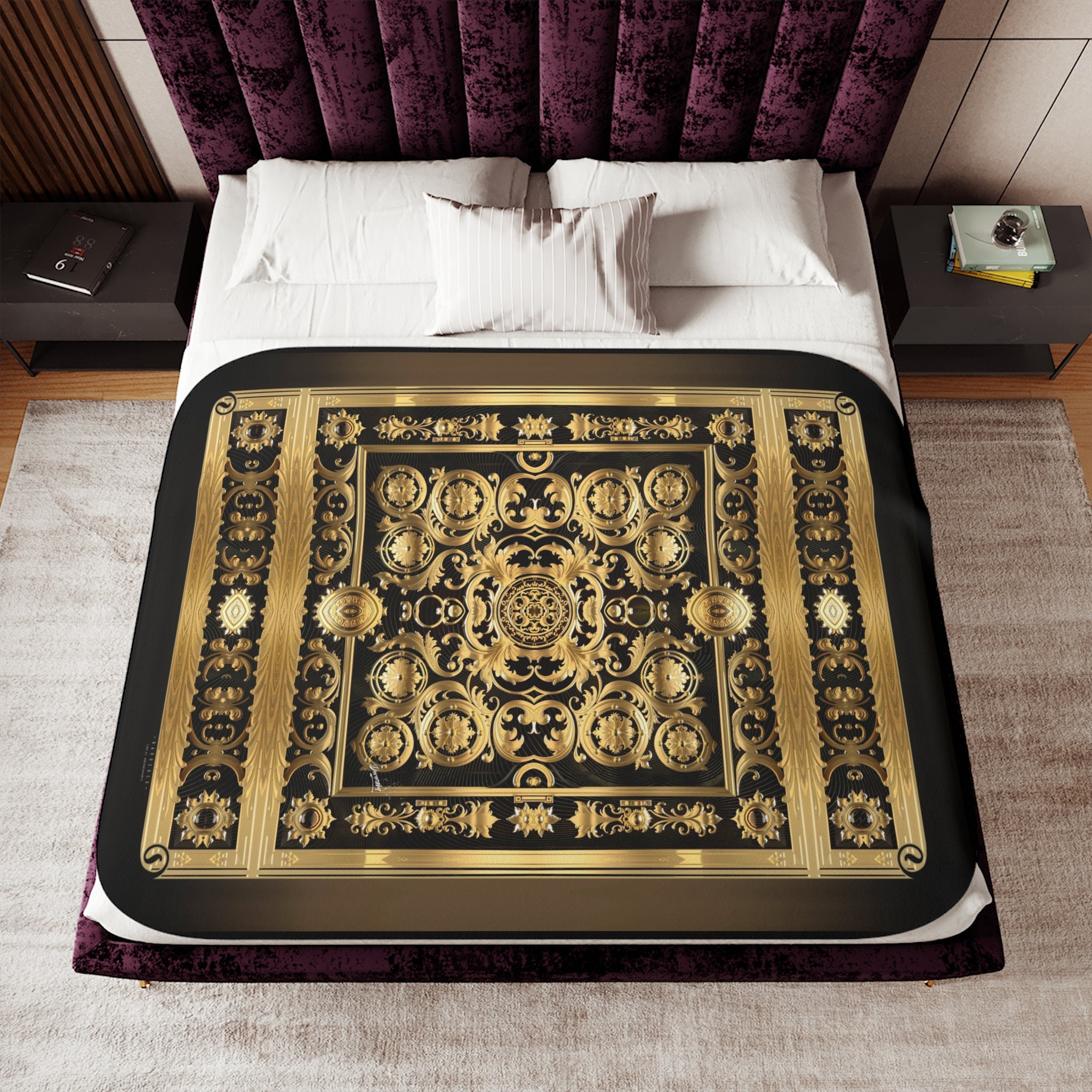 Versace Blanket - Etsy