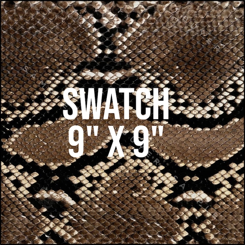 Snake Print Fabric, Combed Cotton Fabric by the Yard, Spun Polyester ...