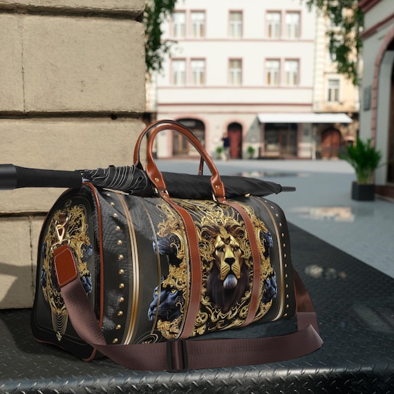 Sac De Voyage Pliable Avec Motif De Fraises Et Feuilles - Sac De Sport