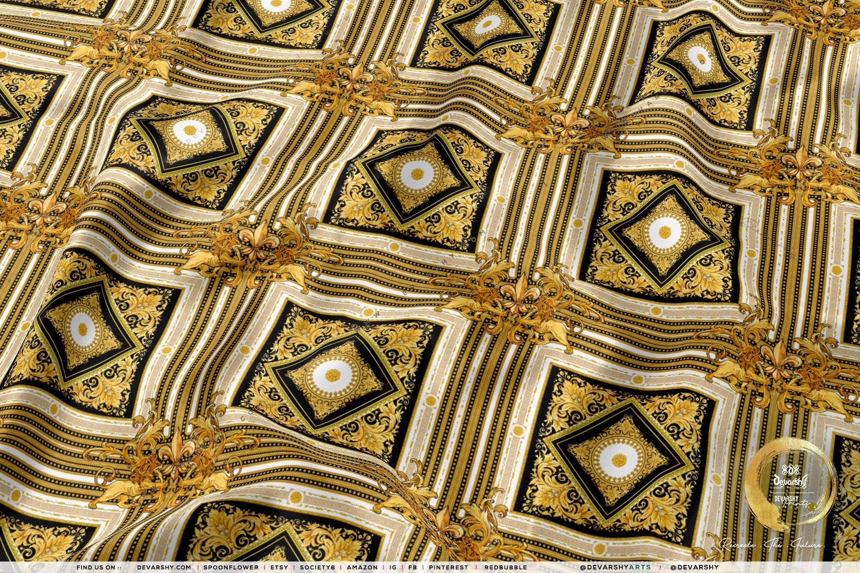 Italian Square Pattern Italian Squares 3meters Upholstery Fabric | 9 Designs | 13 Fabric ...