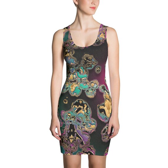 dark pink bodycon dress