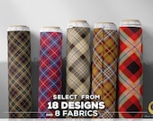 Plaid Apparel Fabric 3m 8 Fabric Options 18 Designs. Checks Fabric by the yard 081