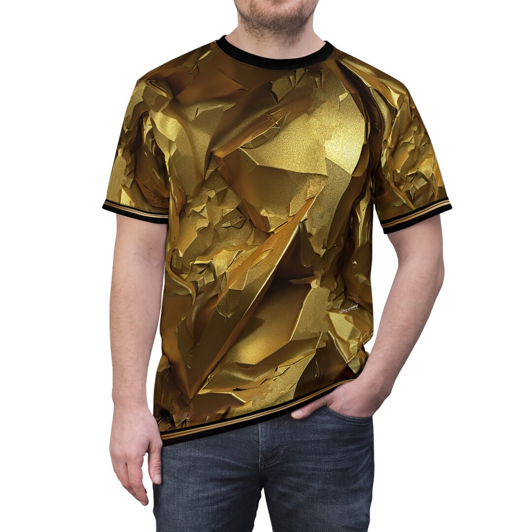 Tシャツ・カットソー Golden  T-SHIRT CON STAMPA LOGO LOGO PRINT T-SHIRT - Gold | ZARA United States