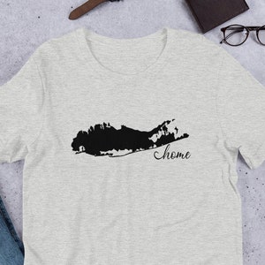 T-shirt Long Island|T-shirt pour Long Island| Long Island Strong| Long Island NY Home - T-shirt unisexe à manches courtes
