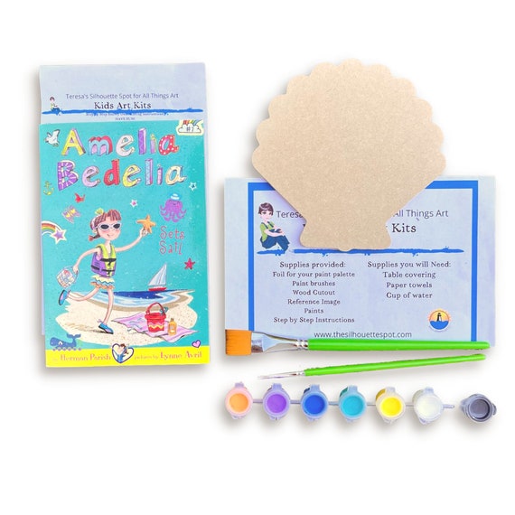 Girls Art Kitart Kits for Kidsart and Book Paint Kits 