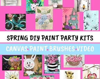 How to Create Your Own PAINT PARTY KIT: Our Exact Blueprint