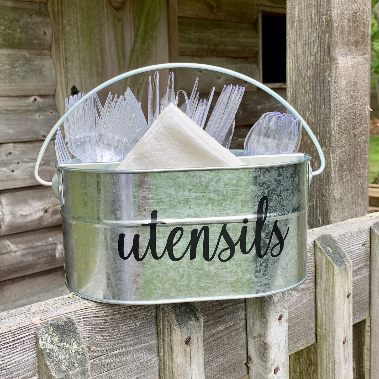 Utensil CaddyPersonalized and Customized BBQ Organizer for Etsy