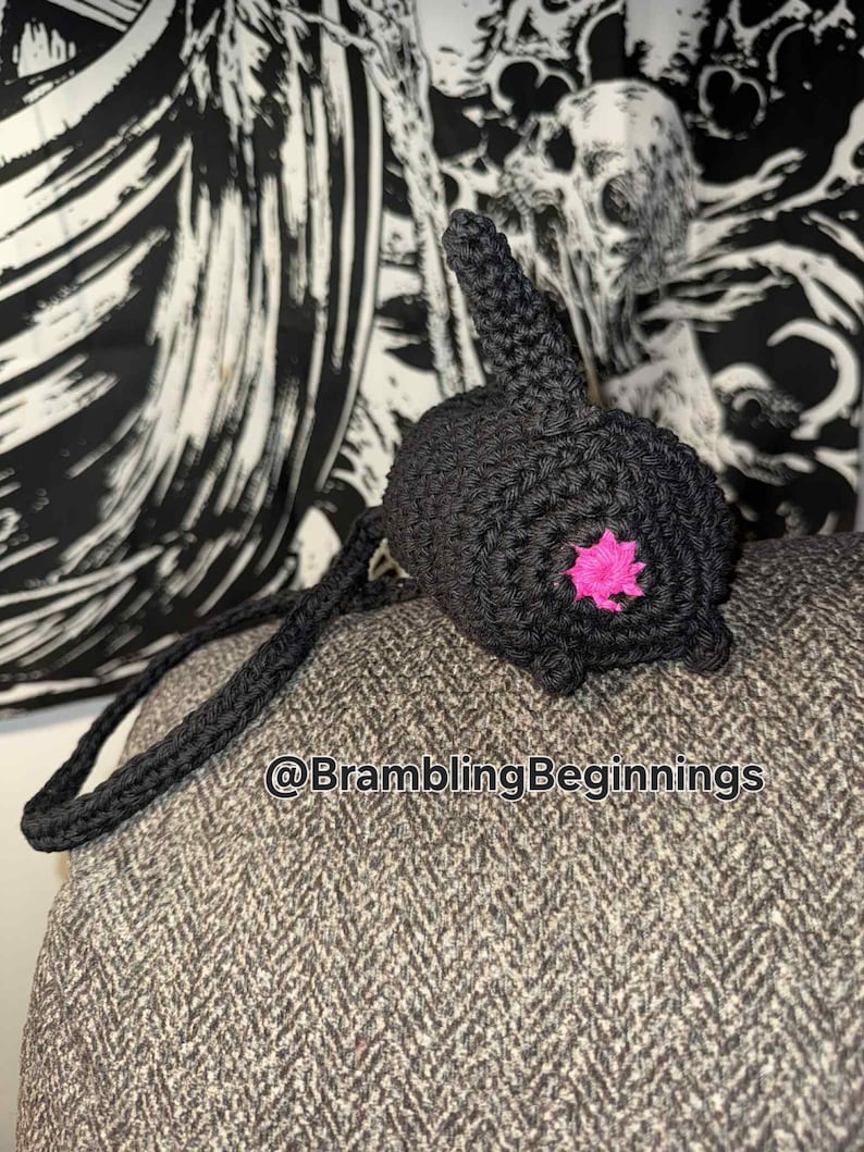 patrón de hielera con forma de trasero de gato imagen 3