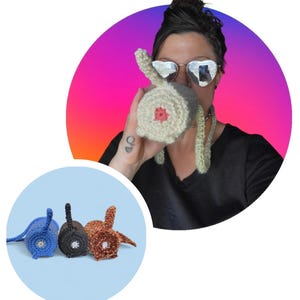 patrón de hielera con forma de trasero de gato imagen 1