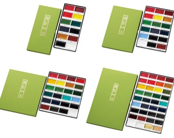 Kuretake Gansai Tambi Gansaitambi Letter painting watercolor coloring aesthetics 12 Color 18 Color 24 Color 36 Color Set