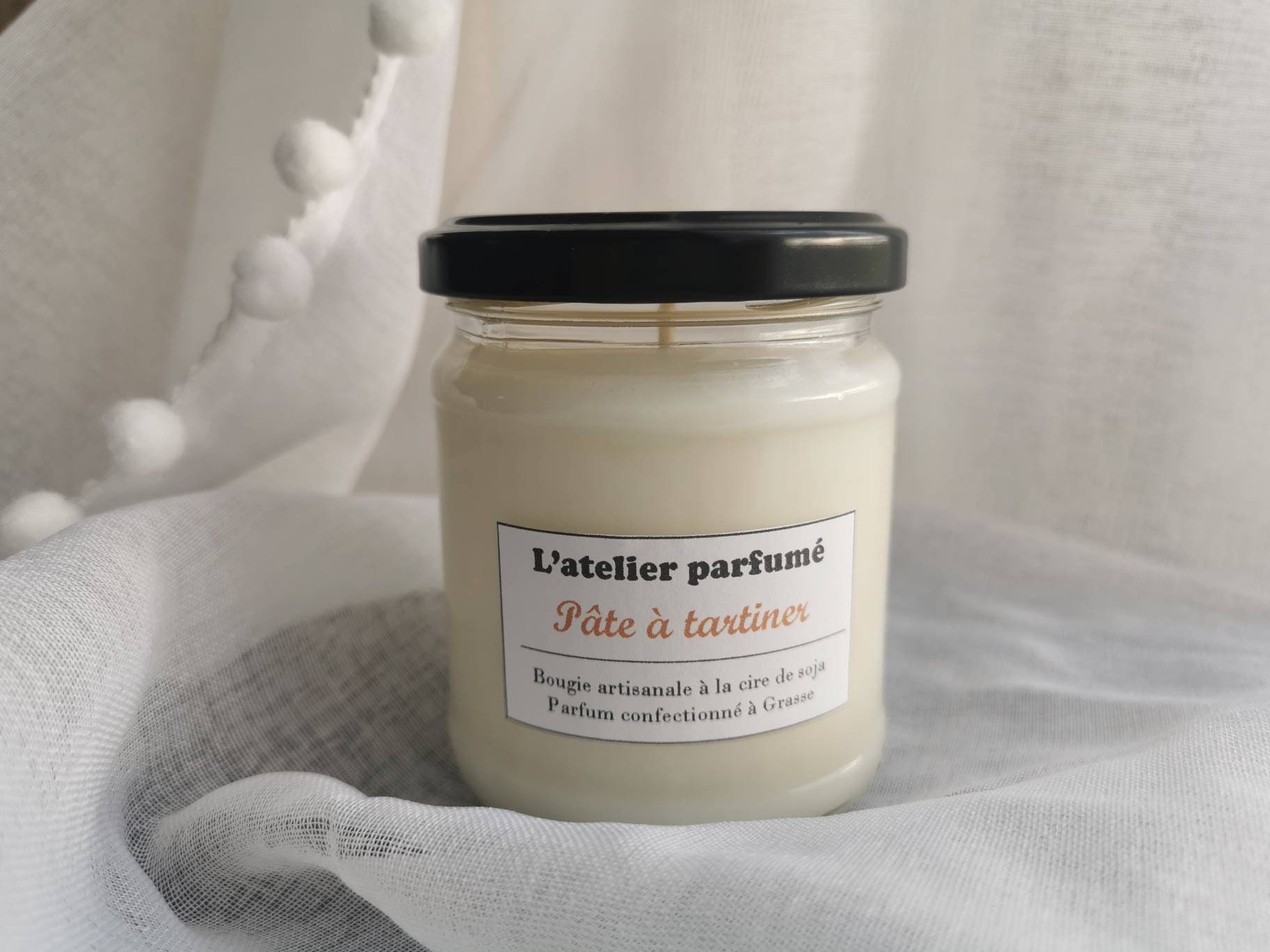 Bougie Pâte à Tartiner La Cire de Soja