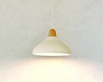 Handmade Ceramic Pendant Light: Modern Farmhouse Lighting