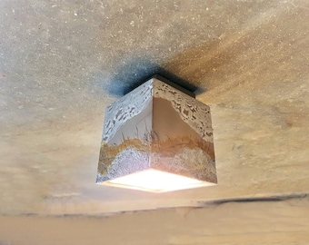 Deckenbeleuchtung, Unterputzbeleuchtung, Deckenleuchte, Keramikbeleuchtung, Eingangsbeleuchtung, Wohnzimmerbeleuchtung