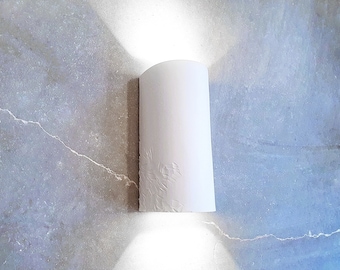 Big half cylinder wall sconce ,Led wall light, Up Down Indoor wall Sconce ,ceramic lights