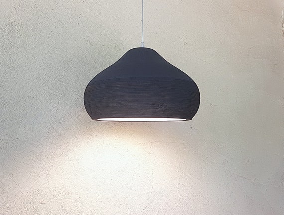 Pendant Light Black Large Ceramic Lamp Shade Kitchen - Large Metal Ceiling Lamp Shades