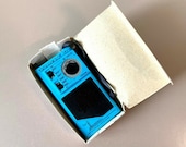 Vintage Soviet Olympic-402 Олимпик-402 Portable SW MW Radio, Working USSR Blue New in Box, Audiophile, Pocket Radio