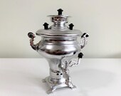 Rare Soviet Vintage Russian Toy Mini Samovar - Самовар Tea Kettle, Water Urn, Tea Gifts, Miniature, Russian Doll, Dollhouse Furniture, USSR