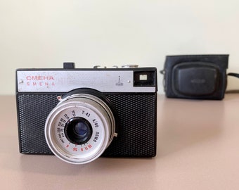 SMENA-8M LOMO 35mm Film Camera 40mm F4 T-43 Lens Soviet Kodak