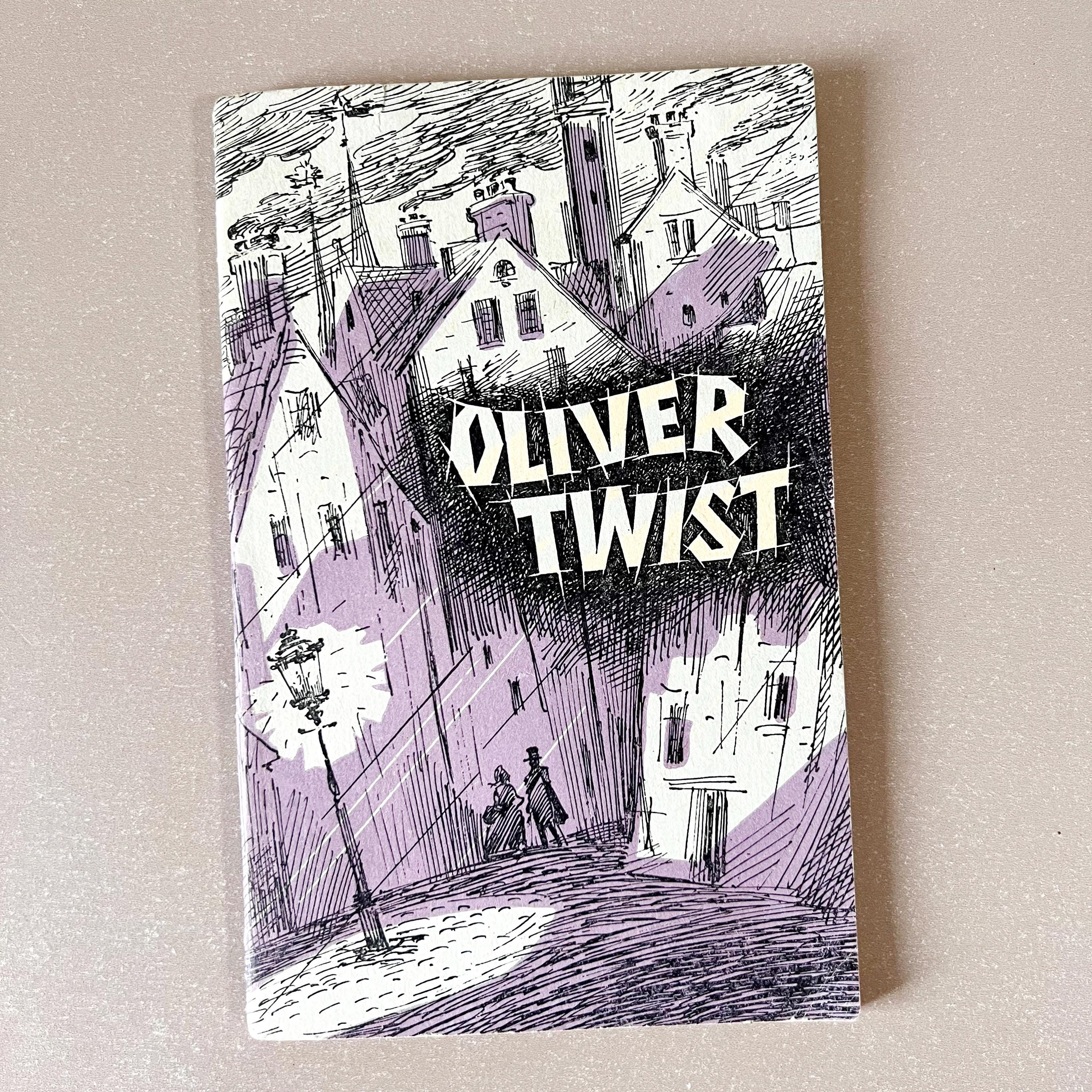 Oliver Twist by Charles Dickens Vintage 1981 Soviet English