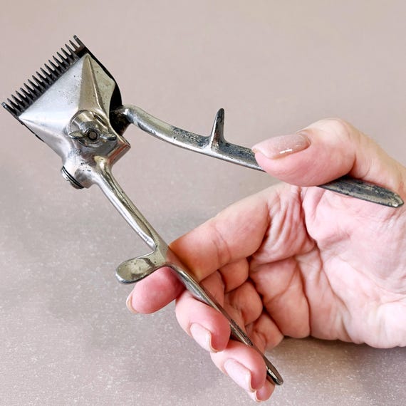Vintage Manual Hair Clipper Soviet USSR Gorky Barber Tool Antique