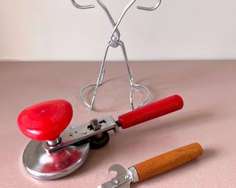 Jar Sealer Soviet Vintage Canning Tool Kitchen Utensil Clamp Screwing Cottagecore Home Preservation
