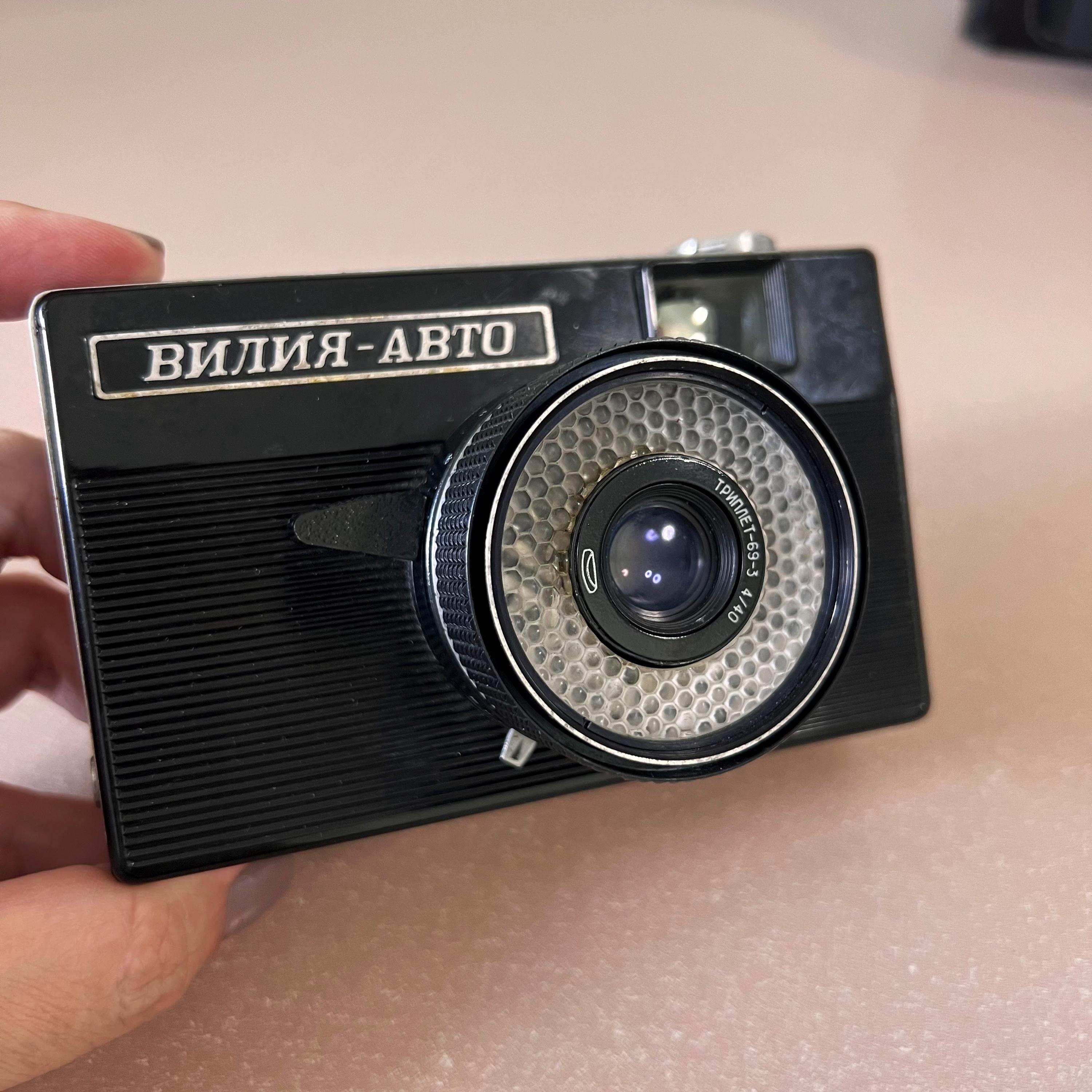 ヴィンテージBeLomo Vilia Auto ソビエト35mmレトロフィルムカメラ（T