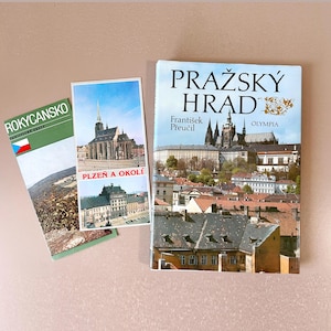 Prague Castle Book 1986 Frantisek Preucil Photobook Czech Russian German English Tourist Czechoslovakia