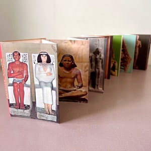 Vintage Egyptian 18 Postcard Booklet 1985 Tourist Souvenir Lehnert & Landrock Cairo, Ephemera, Scrapbooking