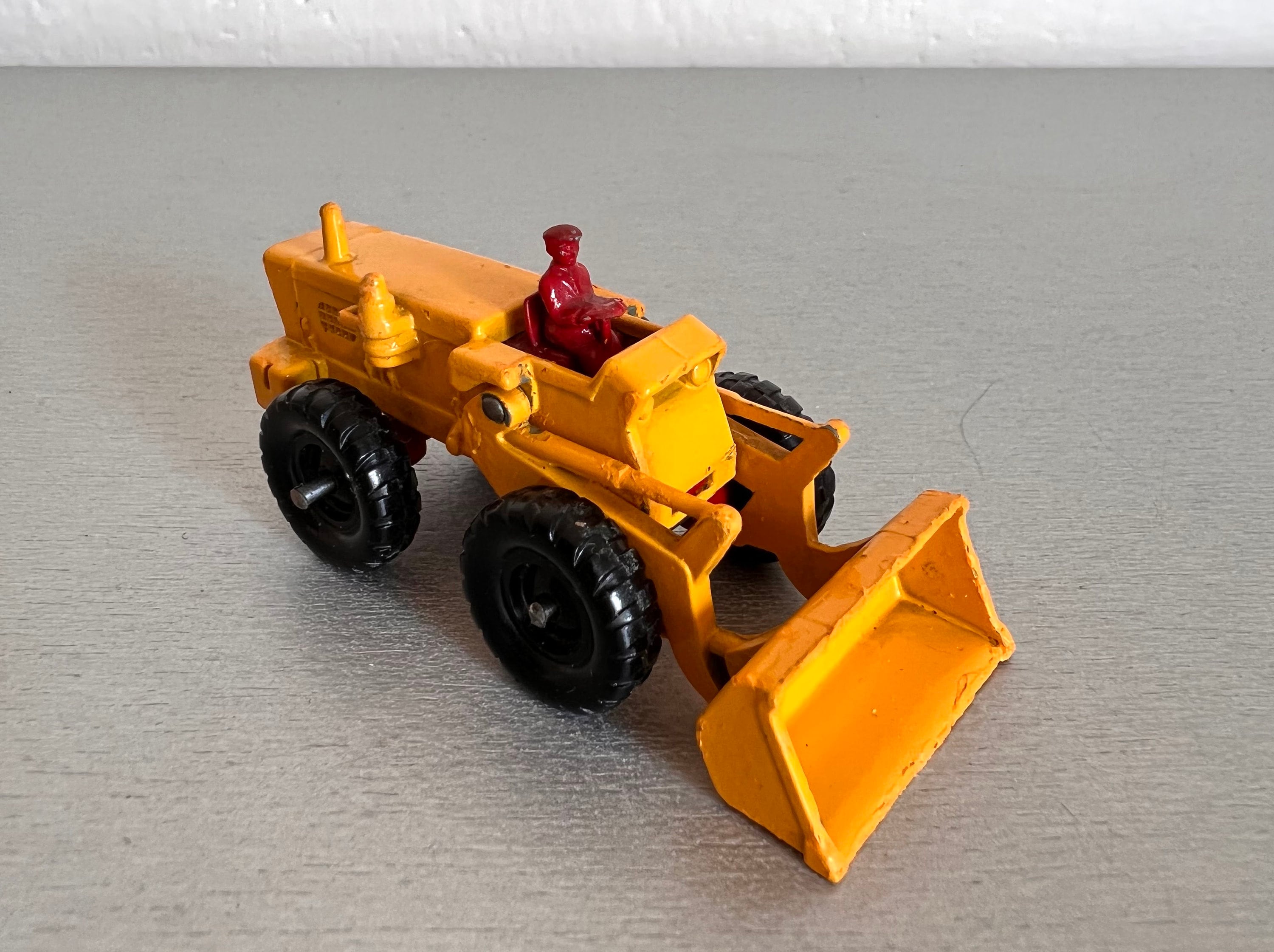 Vintage Vintage Matchbox Lesney 43 Aveling Barford Tractor Shovel