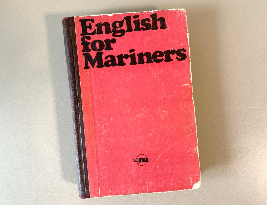 English for Mariners by Dubner 1977 Soviet Study Book for Etsy