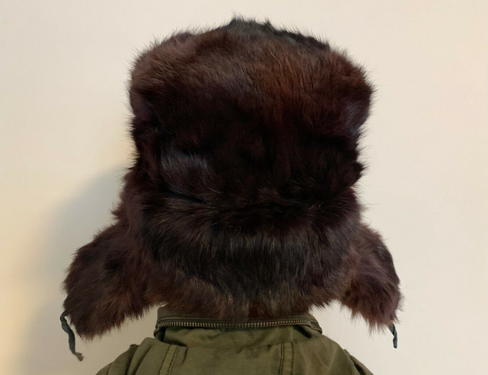 Vintage Soviet Russian Rabbit Fur Hat Ushanka 1980s Rust Red | Etsy