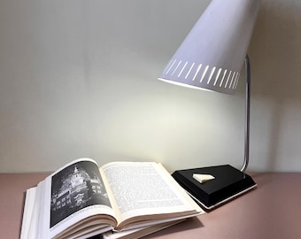 Table Lamp Vintage 1977 Atomic Era Metal MCM Nice Сonstructivism USSR Soviet Space Age Desk Lighting