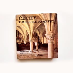 Libro fotográfico de monumentos artísticos de Bohemia: Arquitectura checa, Josef Ehm, 1982
