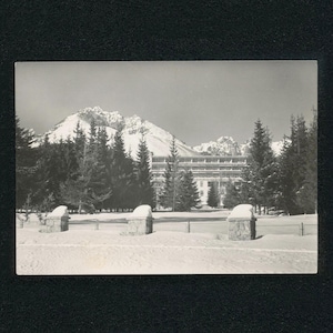 TB Sanatorium Nová Polianka 1967 Tatry Wysokie Słowacja Prawdziwa pocztówka fotograficzna ČSSR Wysłana Pocztówka historyczna