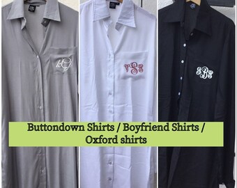bridesmaids boyfriend shirts