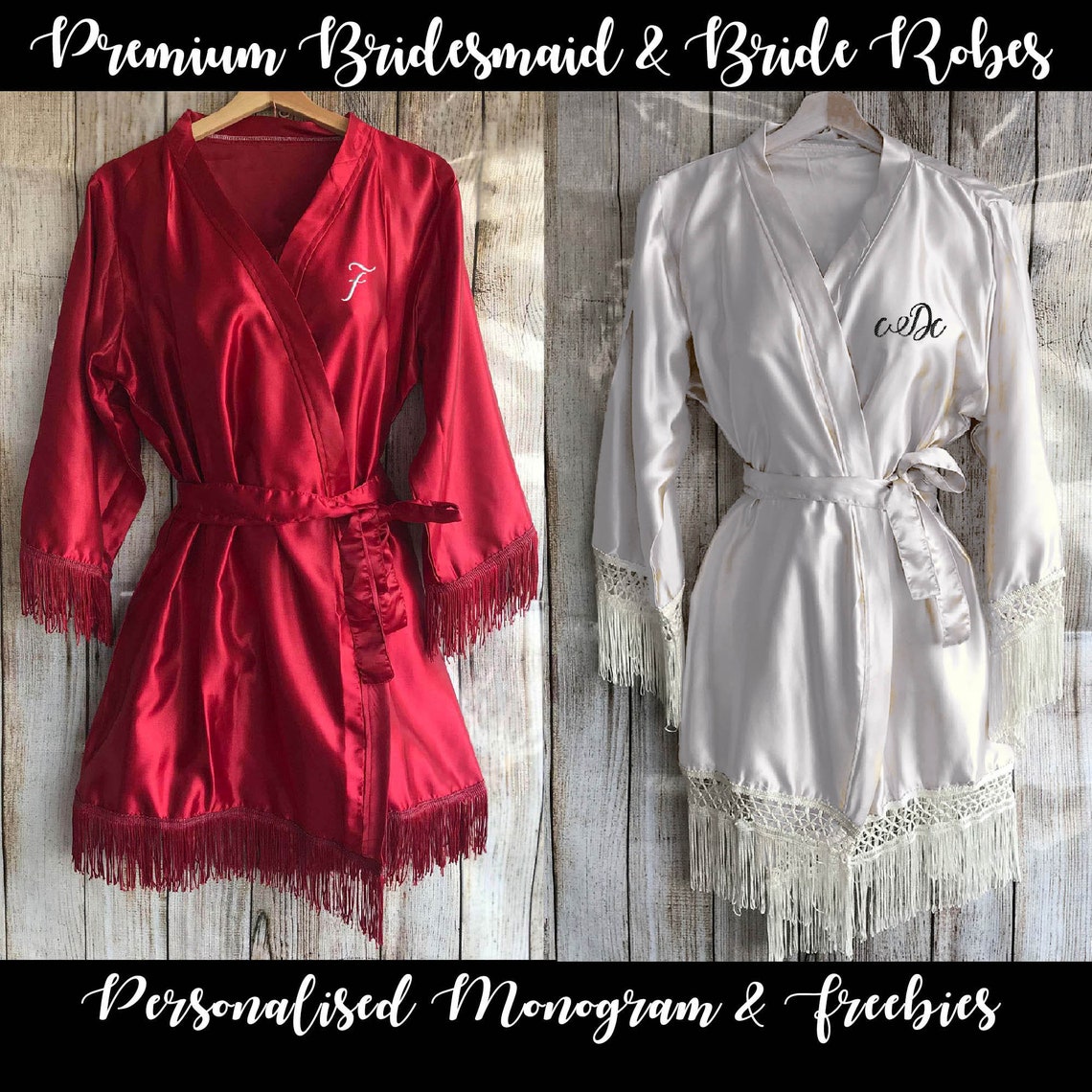 Bridesmaid Robes Silk Bridesmaid Robe Bridesmaid Gift Bride Etsy