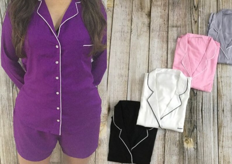 BLACK Boyfriend shirt gift for her fennel shirt beach wear wedding day shirt wedding monogram button down shirt Sleep shirt Women