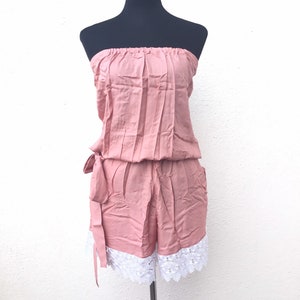 bridal getting ready romper