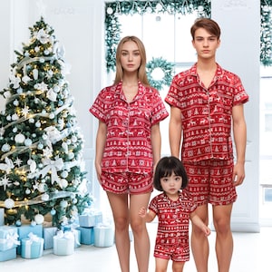 Christmas pyjamas summer best sale
