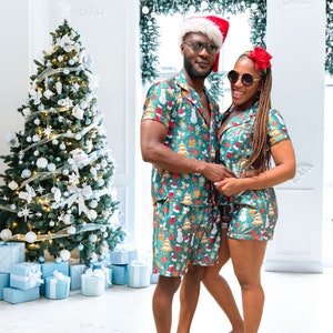 Matching Christmas Pajamas for Couples 2024